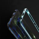 For Vivo iQOO Neo3 5G Aluminum Alloy Shockproof Protective Bumper Frame(Black Blue) - 3