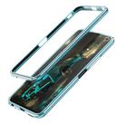 For Vivo iQOO Neo3 5G Aluminum Alloy Shockproof Protective Bumper Frame(Light Blue) - 1