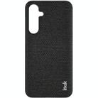 For Samsung Galaxy S24 FE 5G imak Ruiyi Series Cloth Texture PU + PC Phone Case(Black) - 2
