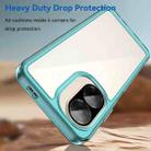 For Redmi A5 4G 173.3mm EU Colorful Series Acrylic Hybrid TPU Phone Case(Transparent Blue) - 3