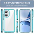 For Redmi Turbo 4 Pro Colorful Series Acrylic Hybrid TPU Phone Case(Transparent Blue) - 2