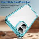 For Redmi Turbo 4 Pro Colorful Series Acrylic Hybrid TPU Phone Case(Transparent Blue) - 3