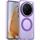 For vivo X200 Pro IMAK Candy Series Shockproof MagSafe Phone Case(Purple) - 1