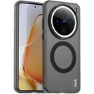 For vivo X200 Pro mini IMAK Candy Series Shockproof MagSafe Phone Case(Black) - 1