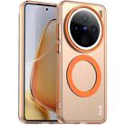 For vivo X200 Pro mini IMAK Candy Series Shockproof MagSafe Phone Case(Orange) - 1