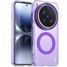 For vivo X200 Ultra IMAK Candy Series Shockproof MagSafe Phone Case(Purple) - 1
