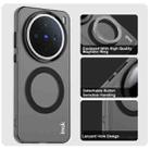 For vivo X200s IMAK Candy Series Shockproof MagSafe Phone Case(Black) - 2