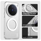 For vivo X200s IMAK Candy Series Shockproof MagSafe Phone Case(White) - 2