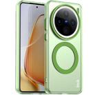 For vivo X200 IMAK Candy Series Shockproof MagSafe Phone Case(Green) - 1