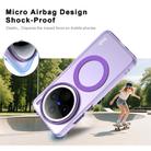 For vivo X200 IMAK Candy Series Shockproof MagSafe Phone Case(Purple) - 3