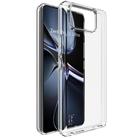 For Asus Zenfone 12 Ultra imak UX-5 Series Super Slim Transparent Shockproof TPU Protective Case(Transparent) - 1