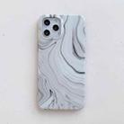 For iPhone 12 mini Shining Marble Pattern Soft TPU Protective Case(White) - 2