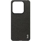 For Redmi Note 14 5G Global imak Ruiyi Series Cloth Texture PU + PC Phone Case(Black) - 2