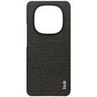 For Redmi Note 14 Pro+ 5G imak Ruiyi Series Cloth Texture PU + PC Phone Case(Black) - 2