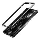 For OPPO Find X2 Aluminum Alloy Shockproof Protective Bumper Frame(Black) - 1
