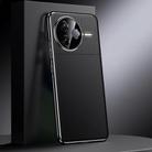 For Redmi K80 Genuine Leather PC Phone Case(Black) - 1