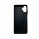 For Samsung Galaxy A06 Cowhide Texture Back Cover Phone Case(Black) - 3
