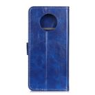 For Huawei Mate 40 Retro Crazy Horse Texture Horizontal Flip Leather Case with Wallet & Holder & Card Slots & Photo Frame(Blue) - 3