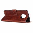 For Huawei Mate 40 Pro Retro Crazy Horse Texture Horizontal Flip Leather Case with Wallet & Holder & Card Slots & Photo Frame(Brown) - 3