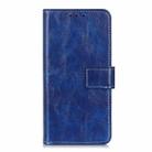 For Huawei Mate 40 Pro Retro Crazy Horse Texture Horizontal Flip Leather Case with Wallet & Holder & Card Slots & Photo Frame(Blue) - 1