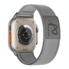 For Apple Watch 42mm / 41mm / 40mm / 38mm Fearless Trail Loop Nylon Band(Grey) - 1