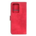 For Huawei P40 Pro+ Antelope Texture Magnetic Buckle Horizontal Flip PU Leather Case with Card Slots & Wallet & Holder(Red) - 3