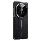 For Honor Magic7 Cloud Dragon Pattern Plain Leather PC Phone Case(Black) - 1