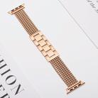 For Apple Watch 46mm / 49mm / 45mm / 44mm 6-Chain Stainless Steel Watch Band(Rose Gold) - 2