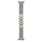 For Apple Watch 42mm / 41mm / 40mm / 38mm 6-Chain Stainless Steel Watch Band(Starlight) - 1