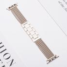 For Apple Watch 42mm / 41mm / 40mm / 38mm 6-Chain Stainless Steel Watch Band(Starlight) - 2