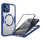 For iPhone 15 Pro Max CD Texture MagSafe Phone Case(Blue) - 1