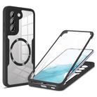 For Samsung Galaxy S22 5G CD Texture MagSafe Phone Case(Black) - 1