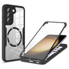 For Samsung Galaxy S23 5G CD Texture MagSafe Phone Case(Black) - 1