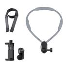 Magnetic Neck Mount Anti-shake Bracket, Type:4 in 1 Phone Clamp - 1