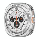 For Samsung Galaxy Watch Ultra 47mm Aluminum Alloy Metal PC Watch Protective Case(Silver Orange) - 1