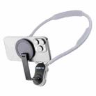 RUIGPRO Magnetic Neck Mount Anti-shake Phone Bracket(Grey) - 1