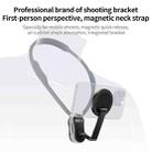 RUIGPRO Magnetic Neck Mount Anti-shake Phone Bracket(Grey) - 3