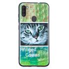 For Samsung Galaxy A11 Painted Pattern Soft TPU Case(Cat) - 2