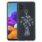 For Samsung Galaxy A21s Painted Pattern Soft TPU Case(Wishing Bottle) - 1