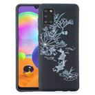 For Samsung Galaxy A31 Painted Pattern Soft TPU Case(Lotus Pond) - 1