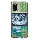 For Samsung Galaxy A41 Painted Pattern Soft TPU Case(Cat) - 2