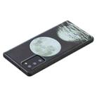 For Samsung Galaxy Note20 Painted Pattern Soft TPU Case(Moon) - 3