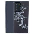 For Samsung Galaxy Note20 Ultra Painted Pattern Soft TPU Case(Lotus Pond) - 1