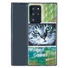 For Samsung Galaxy Note20 Ultra Painted Pattern Soft TPU Case(Cat) - 1