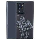 For Samsung Galaxy Note20 Ultra Painted Pattern Soft TPU Case(Five Hands) - 1