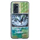 For Huawei P40 Painted Pattern Soft TPU Case(Cat) - 2