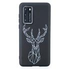 For Huawei P40 Painted Pattern Soft TPU Case(Elk) - 2