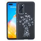 For Huawei P40 Painted Pattern Soft TPU Case(Wishing Bottle) - 1