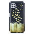 For Huawei P40 Lite Painted Pattern Soft TPU Case(Gold Butterflies) - 2