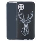 For Huawei P40 Lite Painted Pattern Soft TPU Case(Elk) - 1